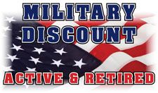 Military Discounts 
